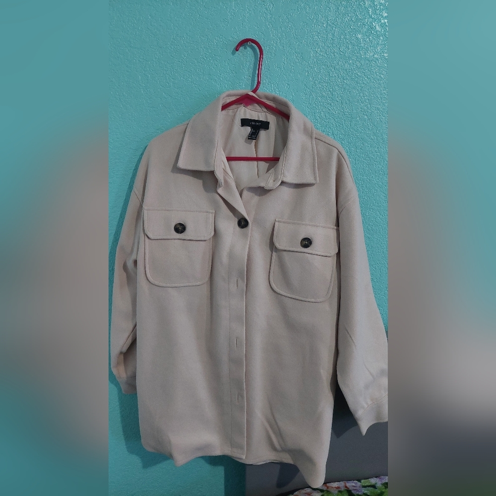 Forever 21 oversized jacket